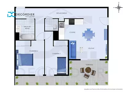 Appartement, 67,58 m²