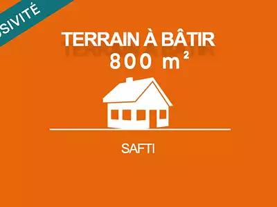 Terrain, 800 m²