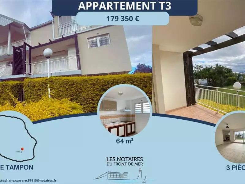 Appartement, 64,52 m²