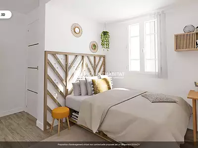 Appartement, 48,42 m²