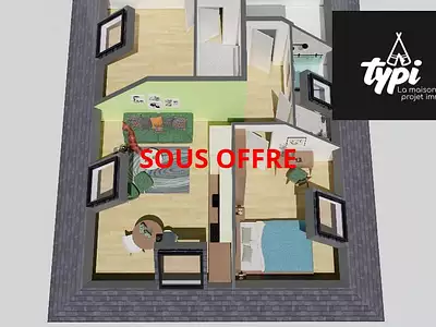 Appartement, 30,35 m²