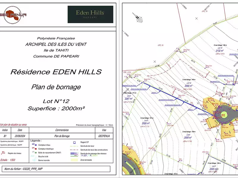 Terrain, 2 000 m²