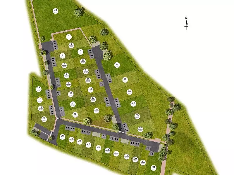 Terrain, 416 m²