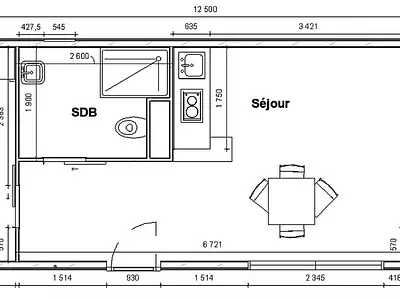 Maison, 50 m²