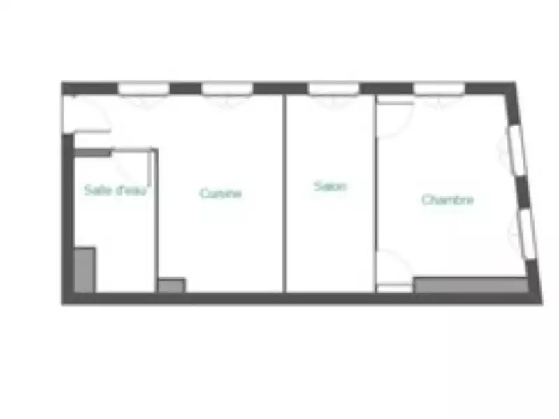 Appartement, 47,59 m²