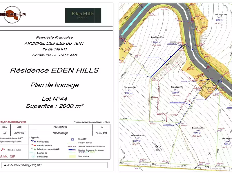 Terrain, 2 000 m²