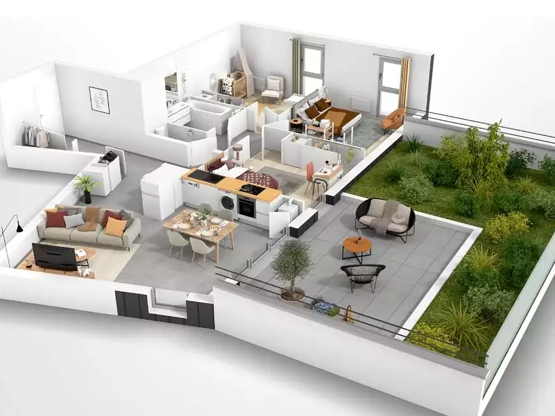 Appartement, 86,52 m²