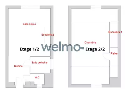 Appartement, 54 m²