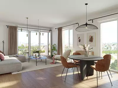 Votre futur appartement au pied des métros L14 & L15 !