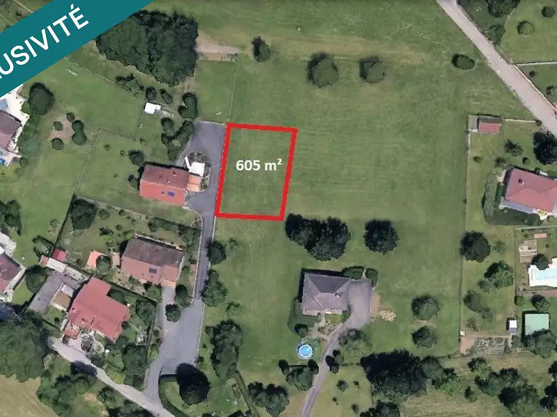 Terrain, 605 m²