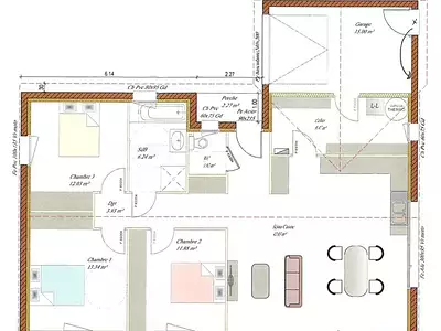 Maison, 100 m²