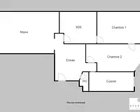 Appartement a louer paris-1er-arrondissement - 3 pièce(s) - 85 m2 - Surfyn