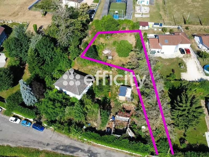 Terrain, 1 000 m²