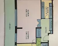 Appartement, 63,54 m²