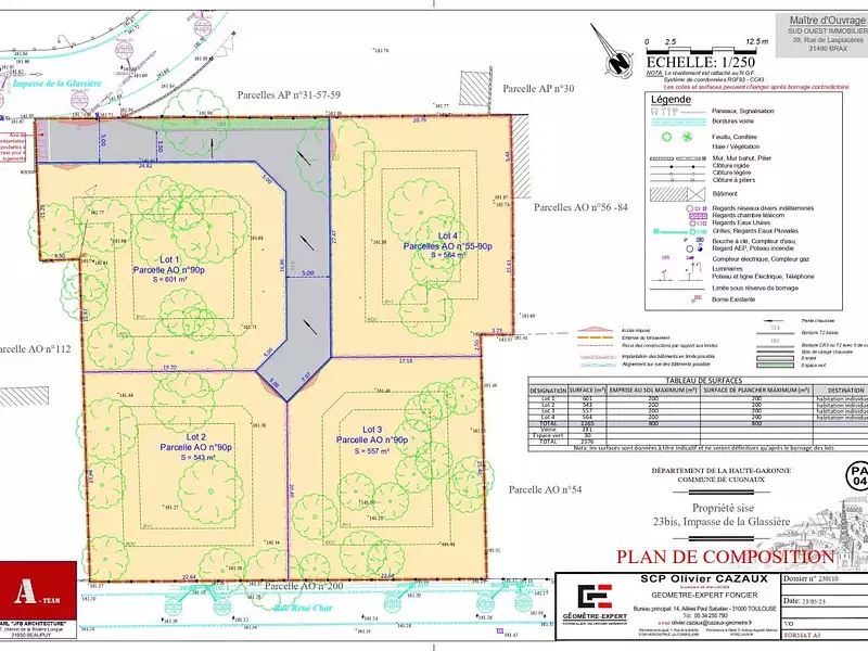 Terrain, 564 m²