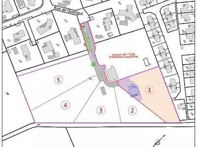 Terrain, 3 454 m²