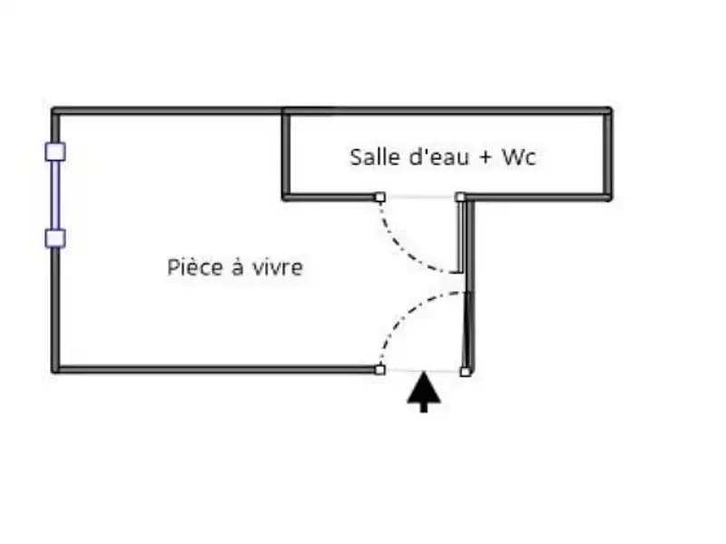 Appartement, 30 m²