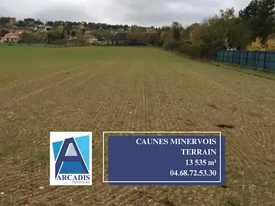 Terrain, 13 535 m²