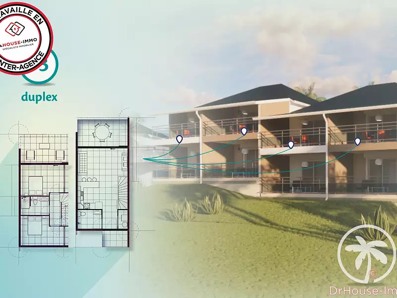 Appartement, 57,13 m²