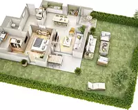 Appartement, 56,65 m²