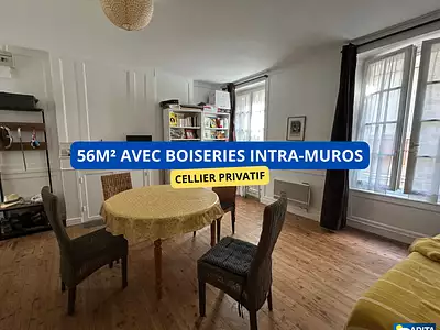Appartement, 56,5 m²