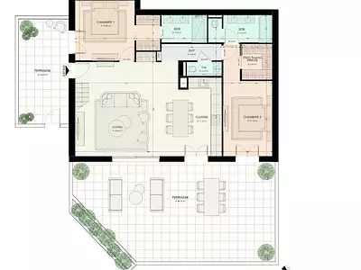 Appartement, 122 m²