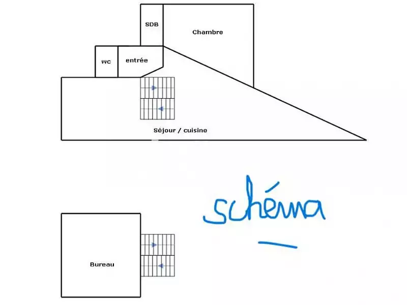 Appartement, 55 m²