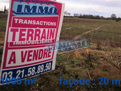 Terrain, 1 000 m²
