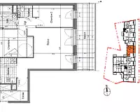 Appartement, 73,75 m²