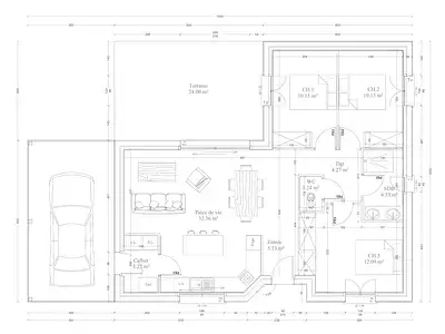 Maison, 81 m²