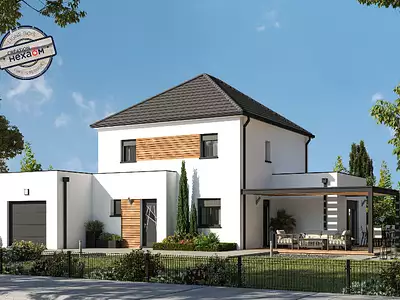 Maison neuve, 125 m²