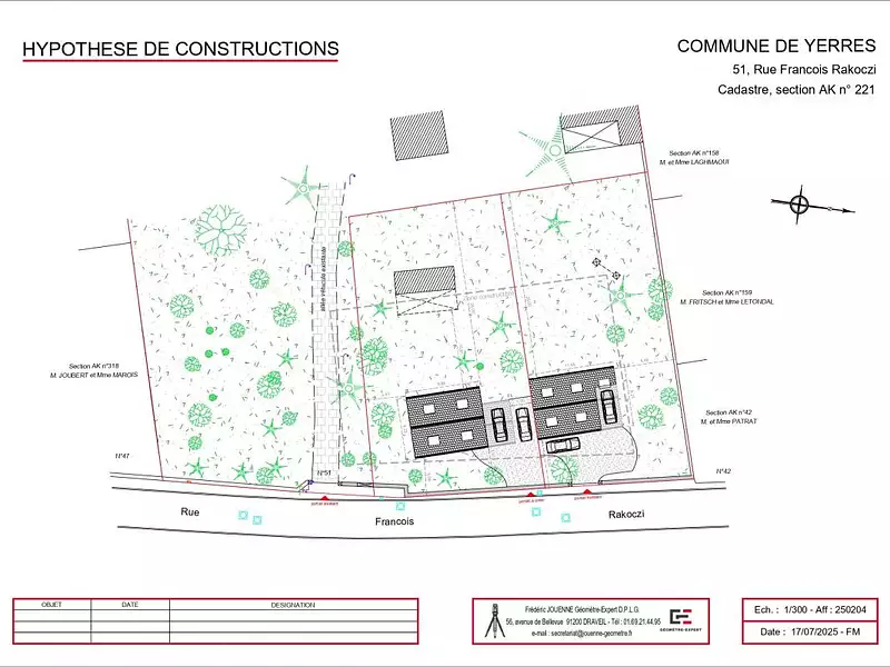 Terrain, 806 m²