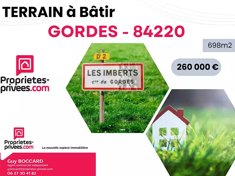 Terrain, 698 m²
