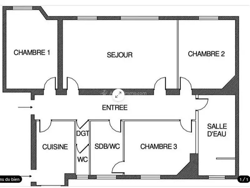 Appartement, 121,93 m²