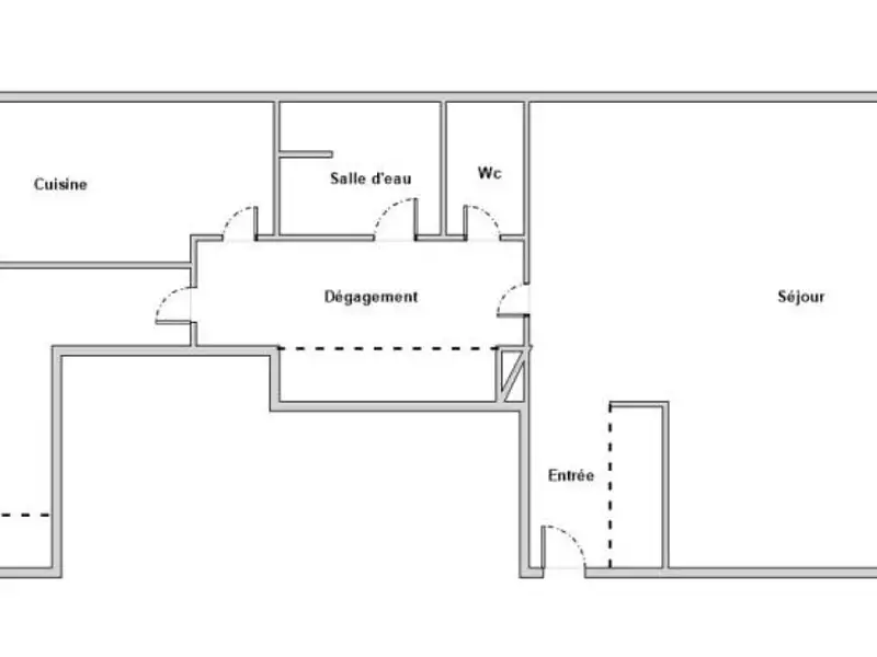 Appartement, 77 m²