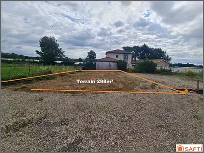 Terrain, 298 m²