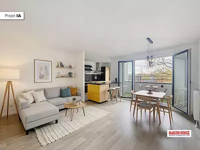 Appartement, 63,55 m²