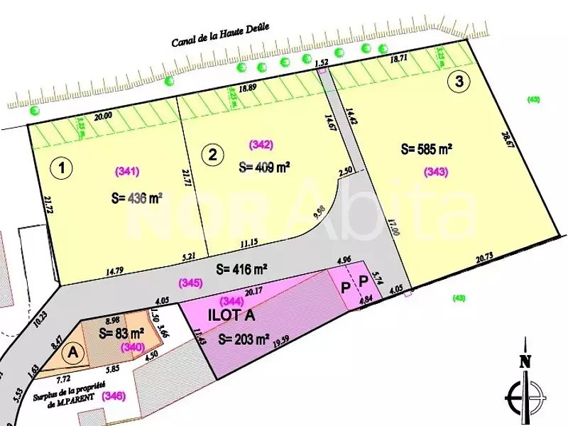 Terrain, 585 m²