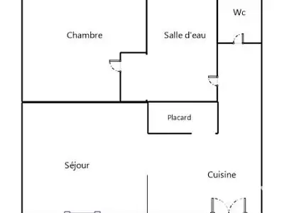 Appartement, 38 m²