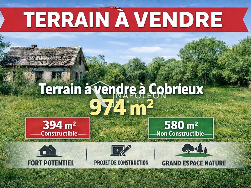 Terrain, 974 m²
