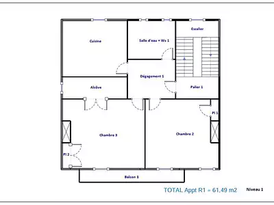 Maison, 180 m²