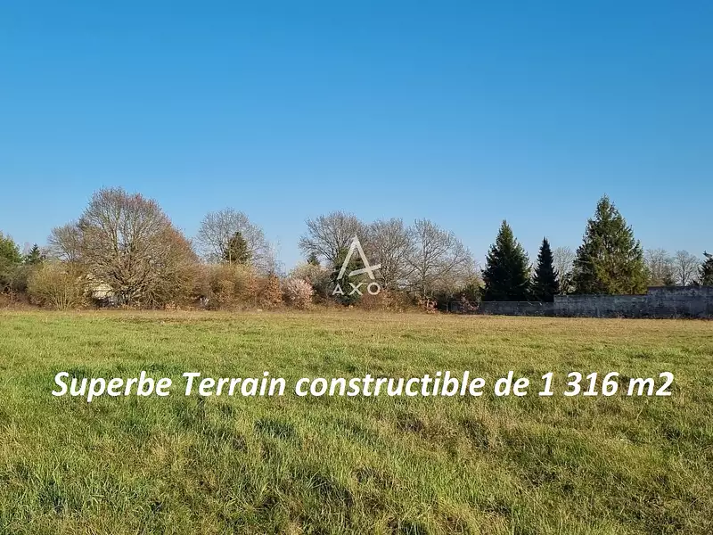 Terrain, 1 316 m²