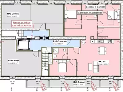 Appartement, 122,09 m²