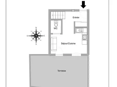 Appartement, 51 m²