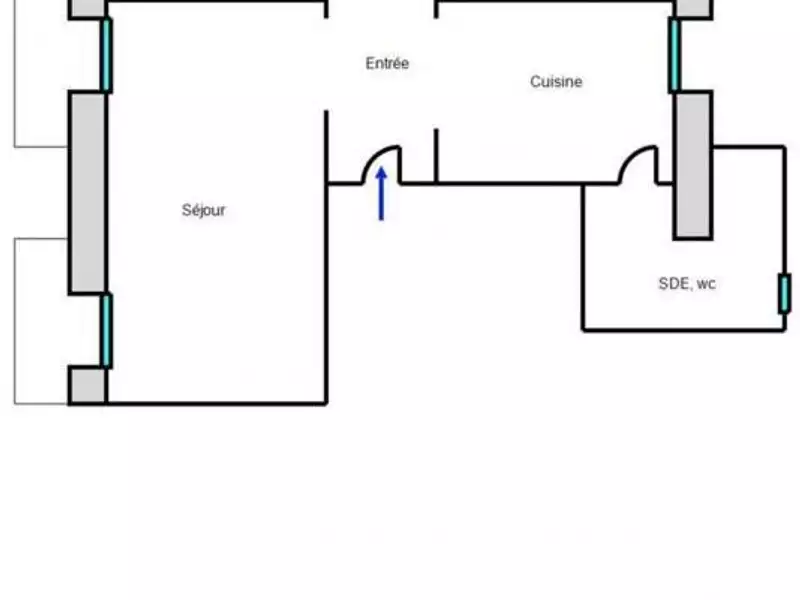 Appartement, 69 m²