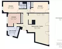 Appartement, 88,5 m²