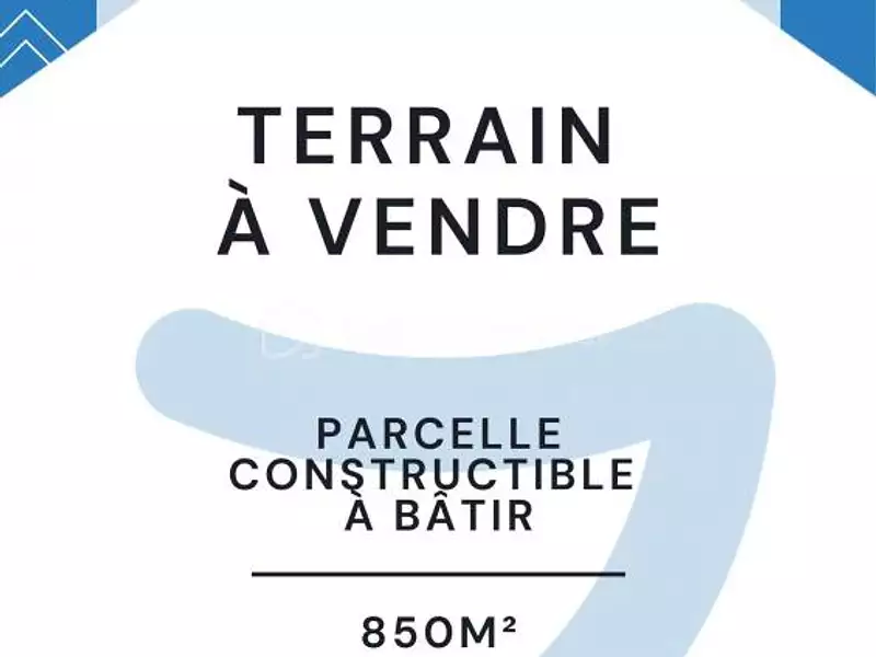 Terrain, 850 m²