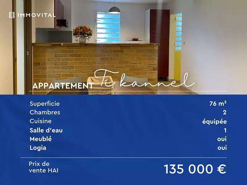 Appartement, 76 m²
