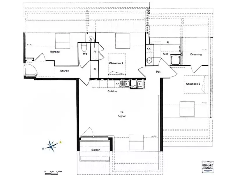 Appartement, 68,64 m²