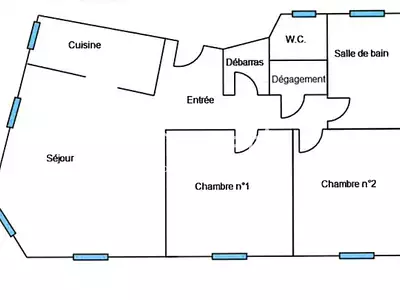 Appartement, 87 m²